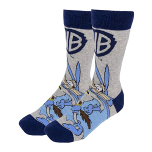 Set 3 Calcetines 100th Anniversary Warner Adulto - Multicolor