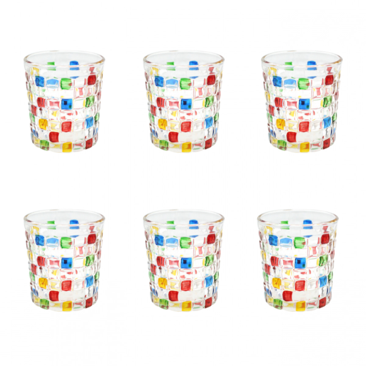 Lot de 6 verres, VIVA LA VIDA
