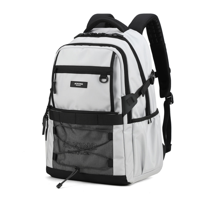 Zaino Unisex Zenithar Nova - Poliestere Vegan - 34.0 x 19.0 x 47.0 cm