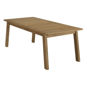 CELESTIN - Salon de jardin bois acacia/cordage synth. beige 6 pers.