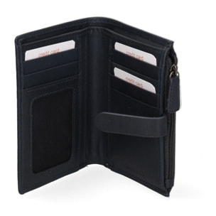 Portafoglio da donna In Vera pelle Made in Italy 12,5x10x1,5 cm