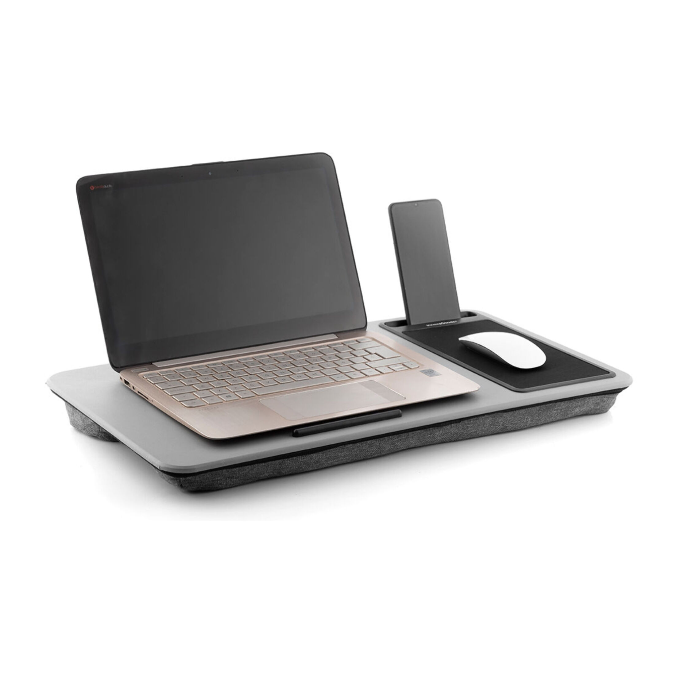 Scrivania Portatile per Laptop con Cuscino XL Deskion InnovaGoods