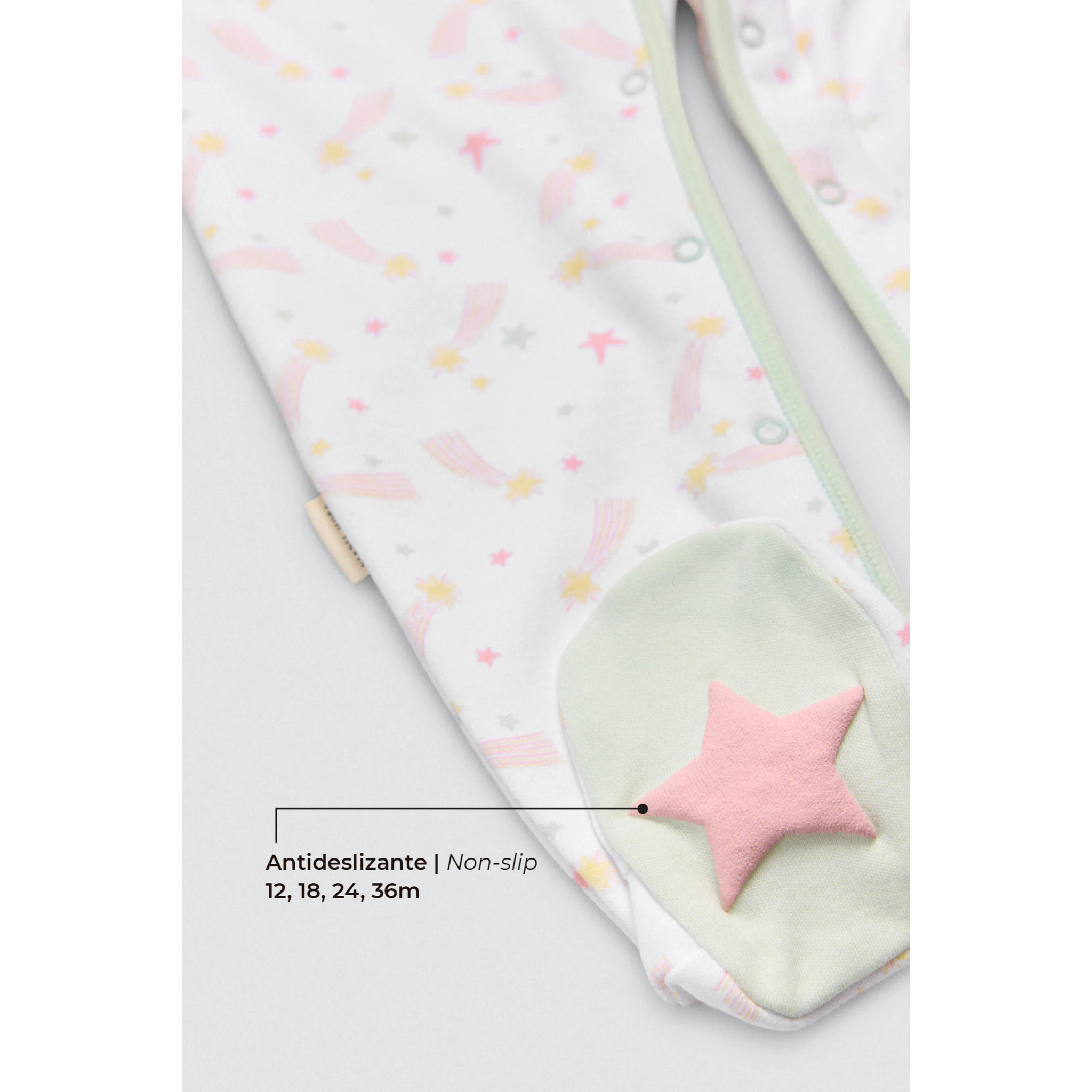 Tutina per neonato a maniche lunghe con motivo Fairy Tale