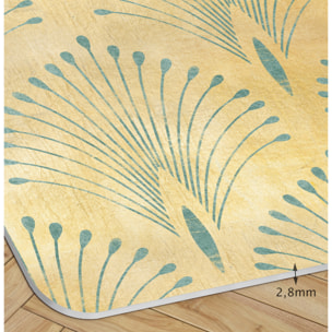 VINILIKO, set de 4 individuales de mesa Akira gold 4u-30x45 cm