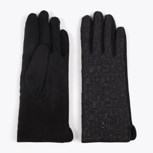 Guanti Logo Ricamato