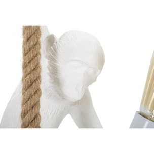 LAMPADARIO MONKEY BIANCO CM Ø 27X32X60