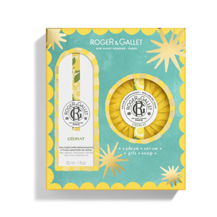 Cédrat - Coffret Eau Parfumée Bienfaisante 30ml + Savon 100g