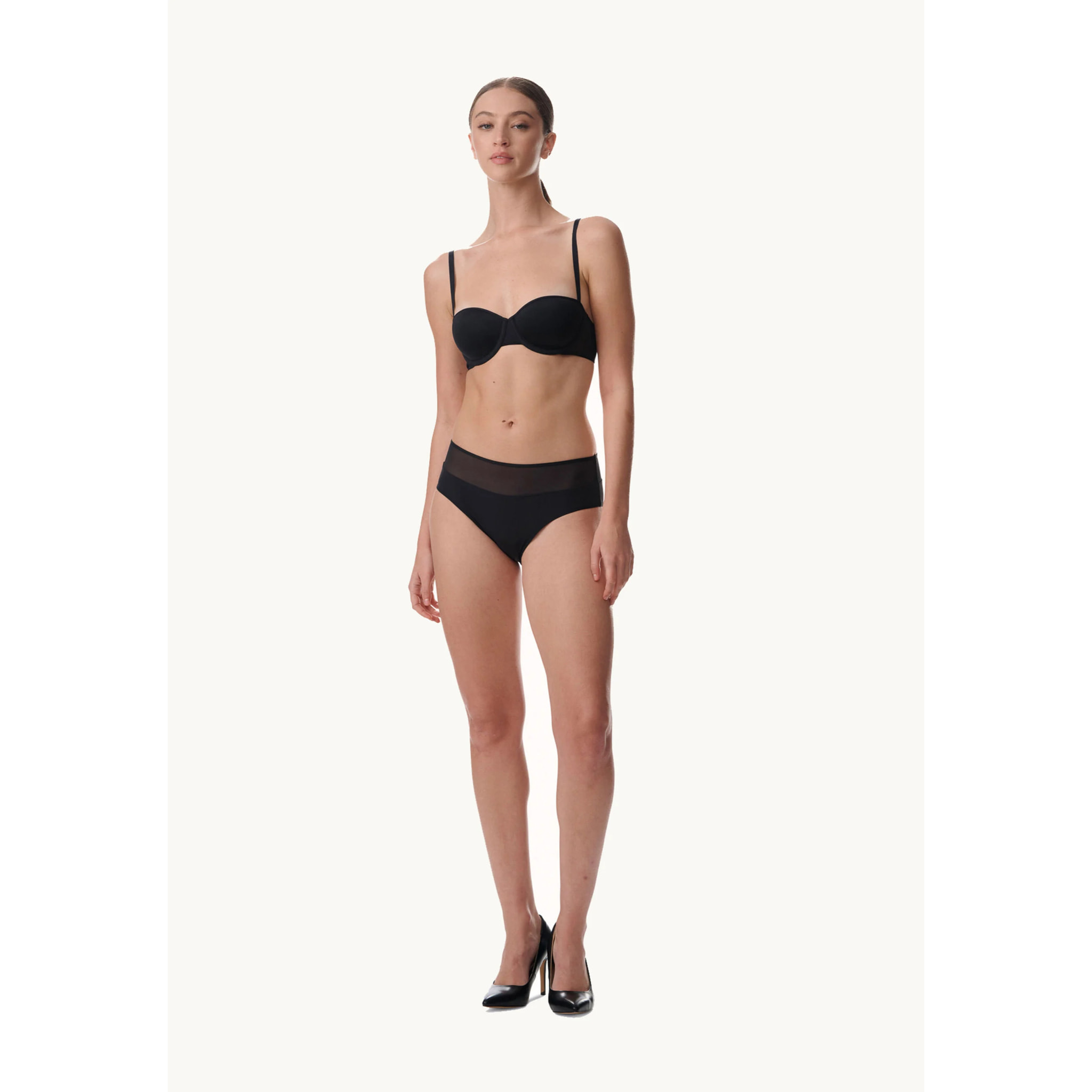 Reggiseno Sheer Opaque Bandeau Bra
