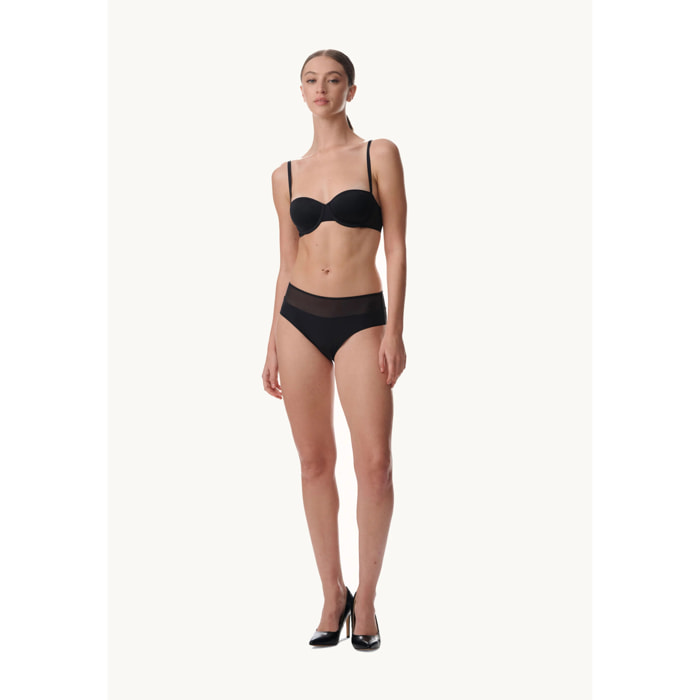 Reggiseno Sheer Opaque Bandeau Bra