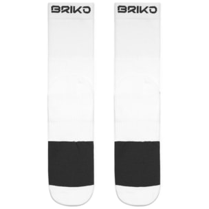 Calze Briko Uomo Donna Bianco Pro Socks 12Cm