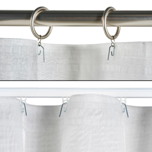 Cortina de cinta LINUM XXL Blanco