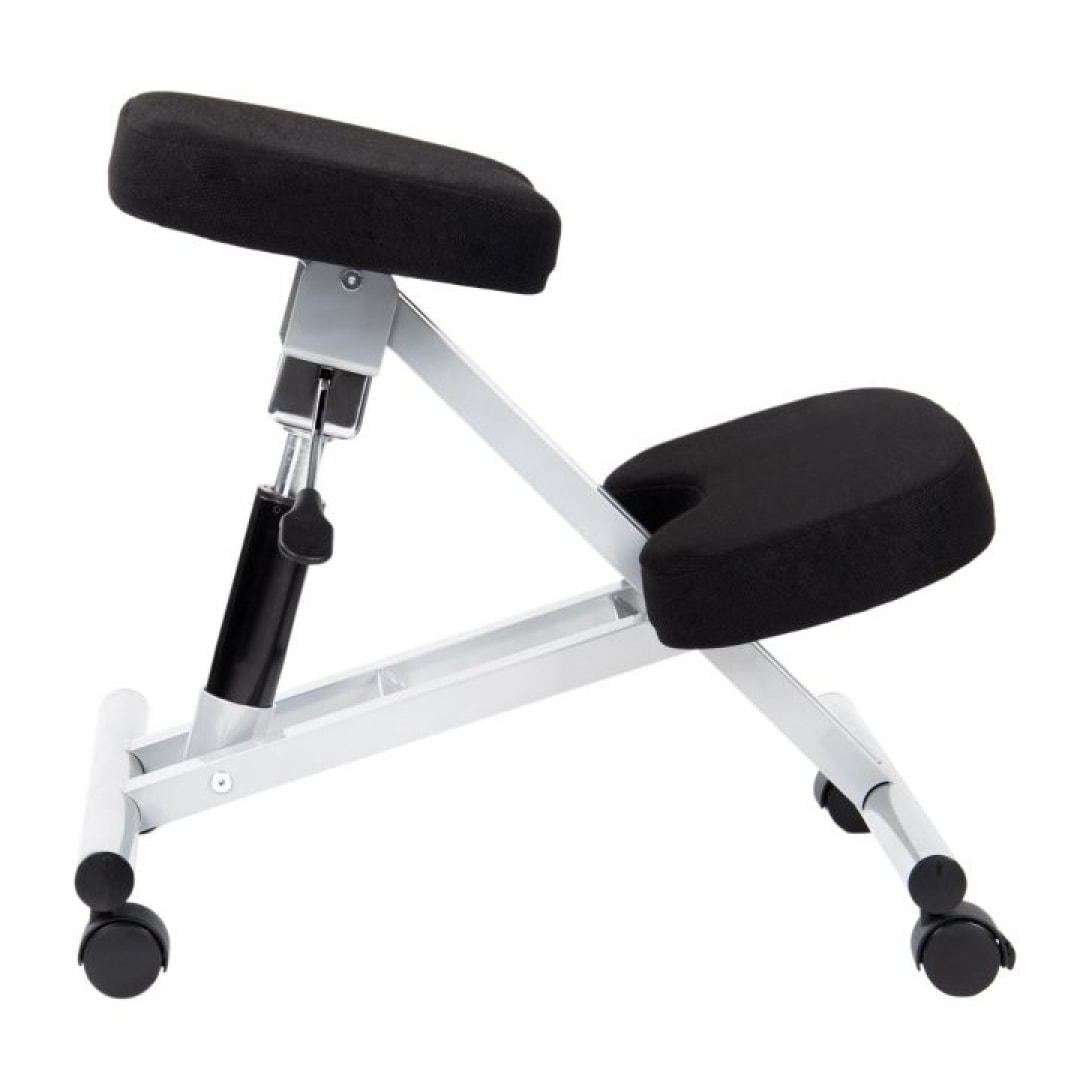 Silla ergonómica Ergochair negro aluminio Negro - Aluminio