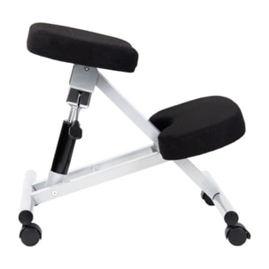 Silla ergonómica Ergochair negro aluminio Negro - Aluminio