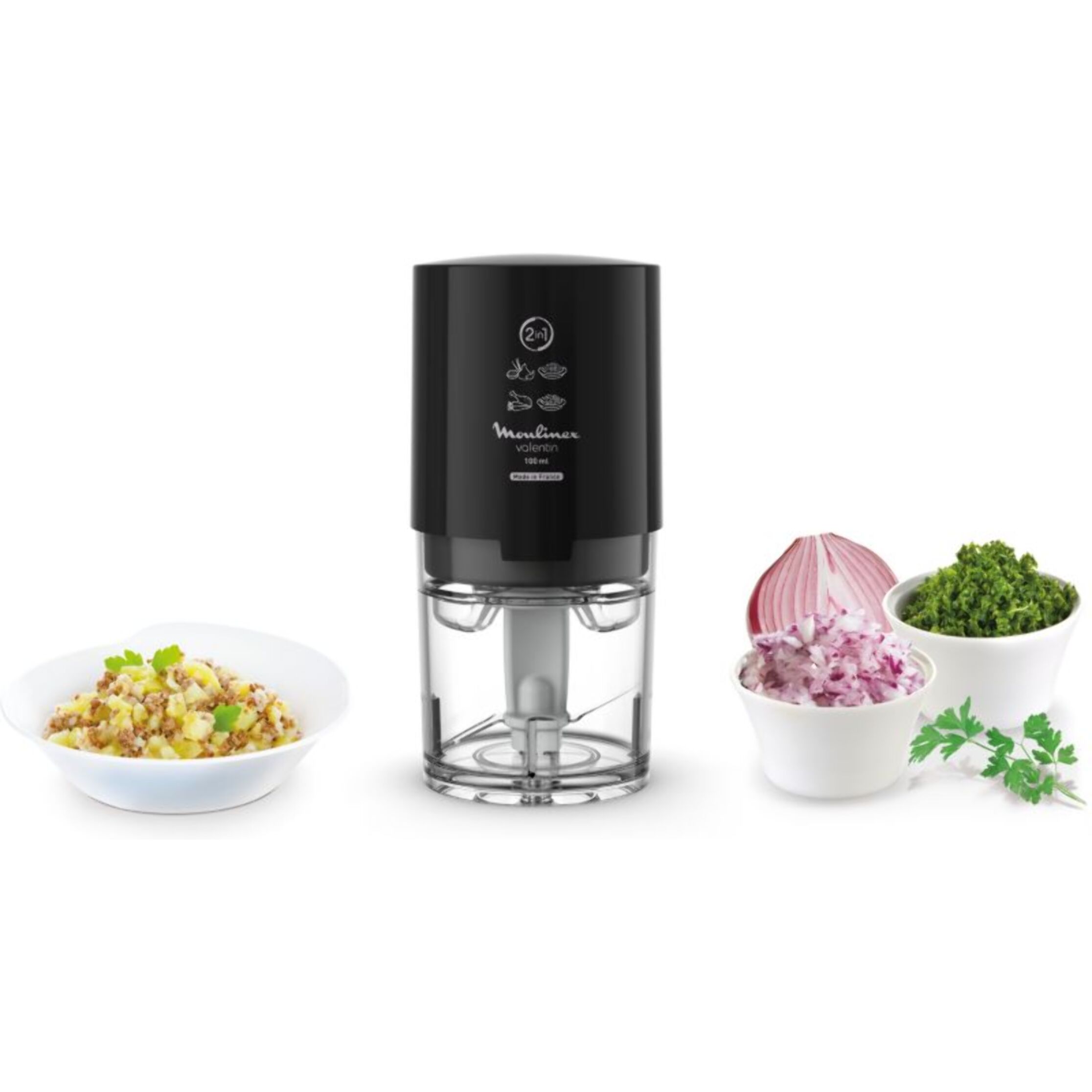 Hachoir MOULINEX VALENTIN Noir DJ120810