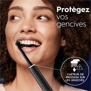 Brosse à dents électrique ORAL-B Pro 1 Noire Cross Action + 1 bros