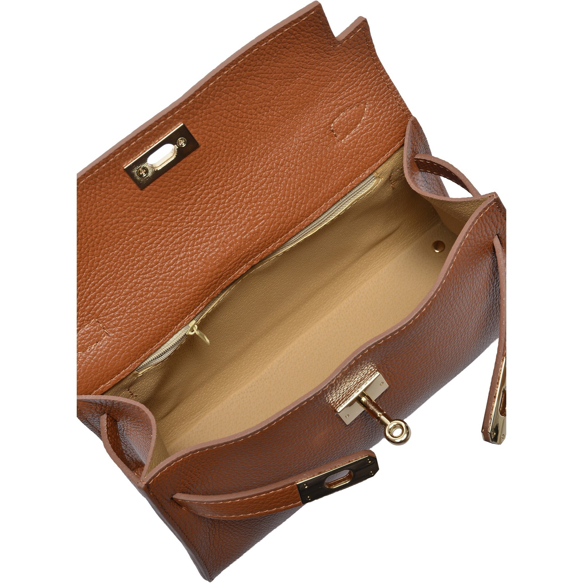 Tote Anna Luchini Cammello