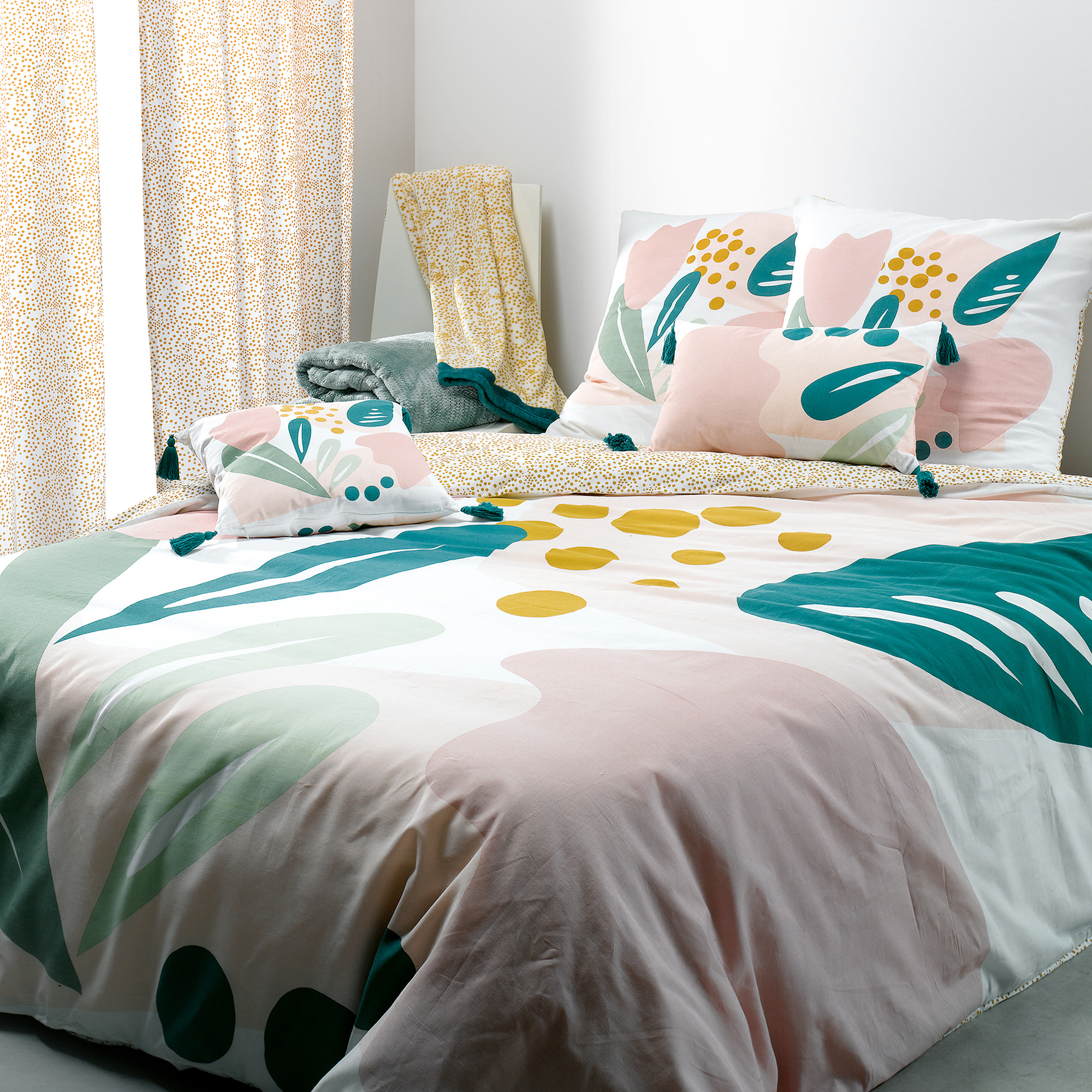 Rideau Imprime Alma 8 Œillets