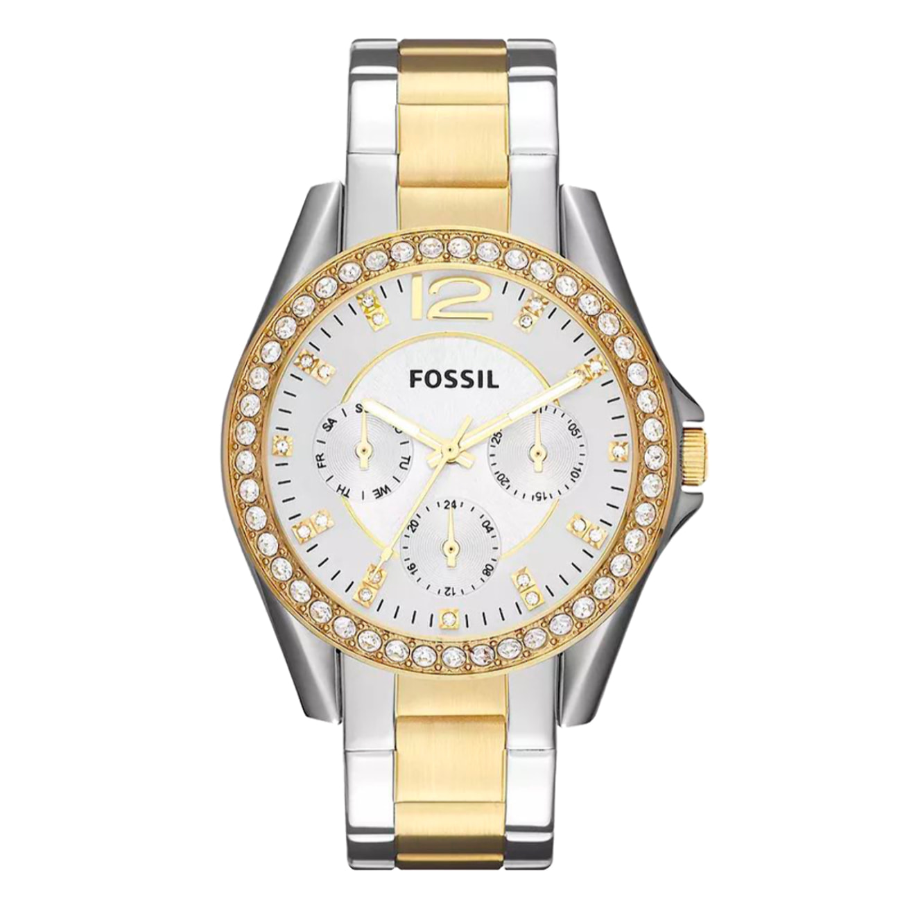 Reloj Fossil ES3204 Mujer Analogico Cuarzo con Correa de Acero inoxidable