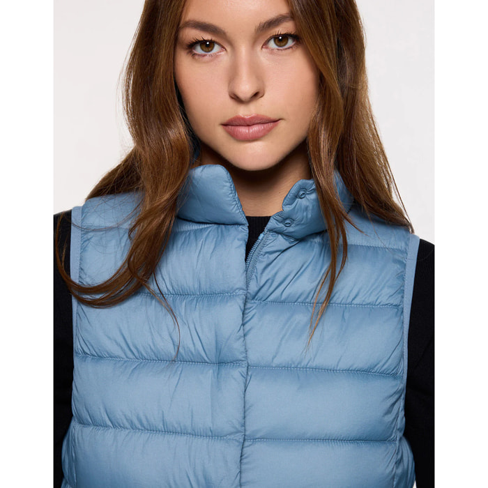 Chaleco Acochado Azul - Bare