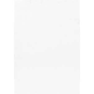 BARROW - Tapis en fausse fourrure doux uni Blanc