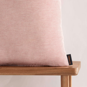 Housse de coussin jacquard 50x50 cm Jávea pequeña Burdeox