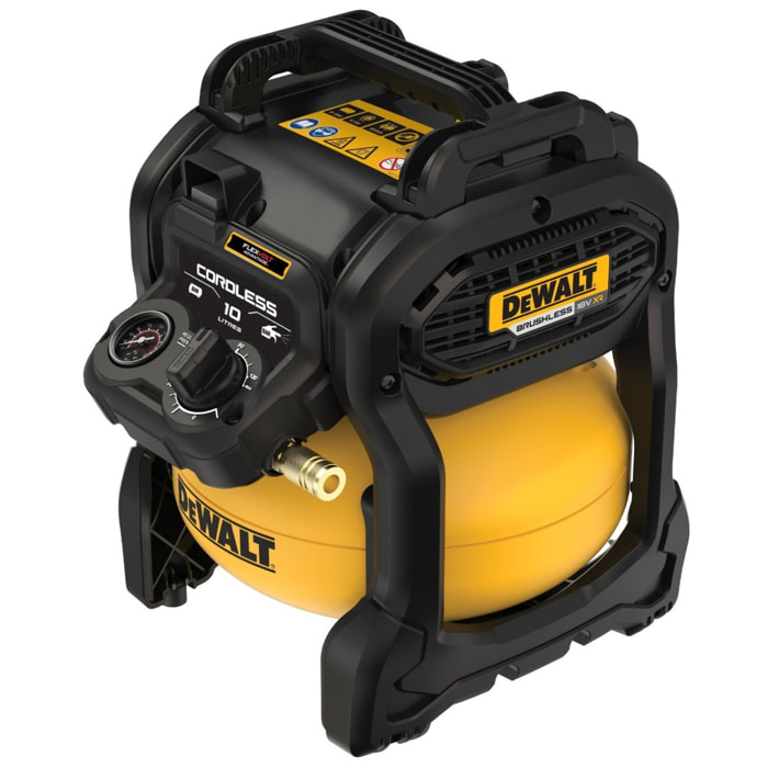 Compresseur DEWALT 10L XR 18V ADVANTAGE - sans batterie ni chargeur - DCC1018N-XJ