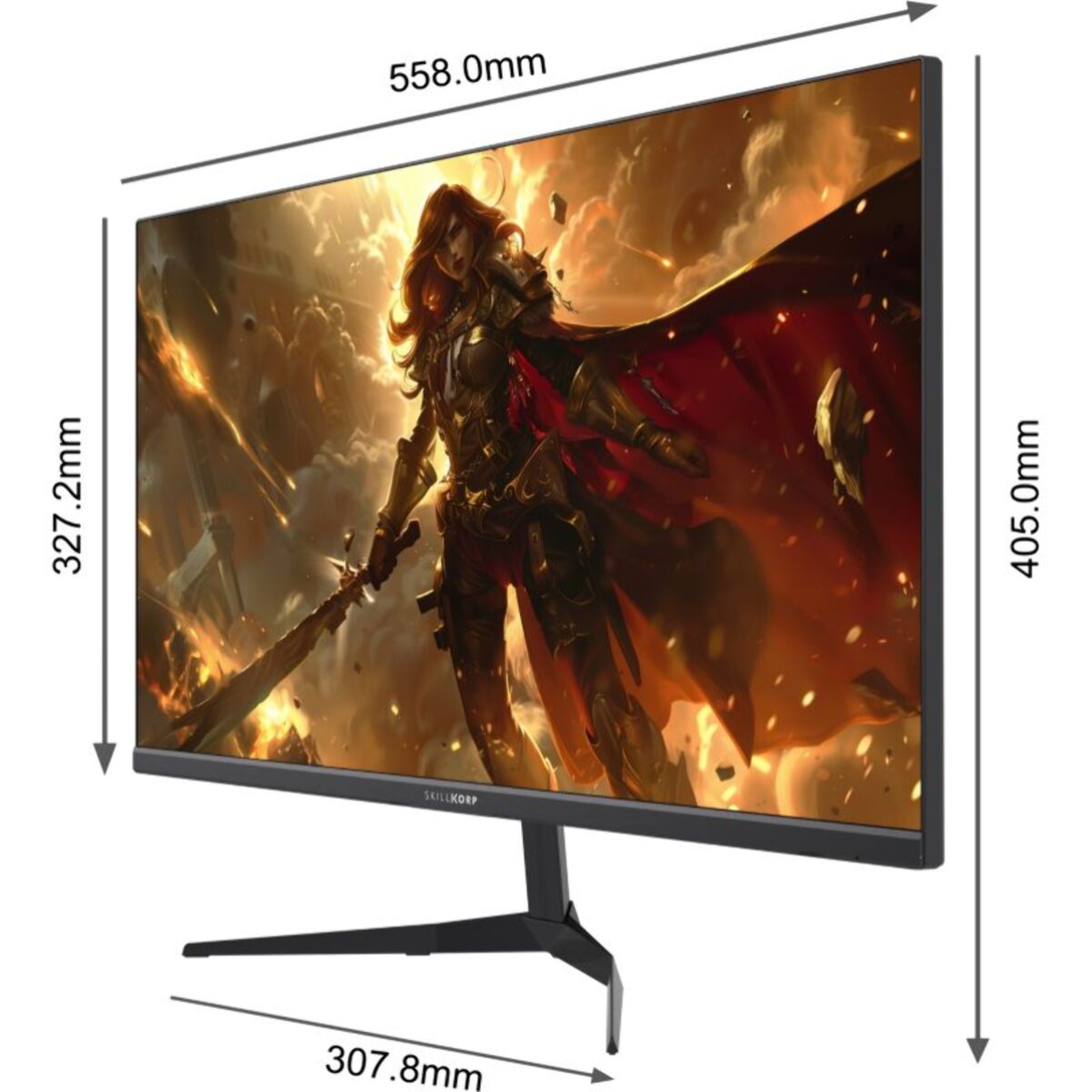 Ecran PC Gamer SKILLKORP SKP M24 Plat 24'' IPS