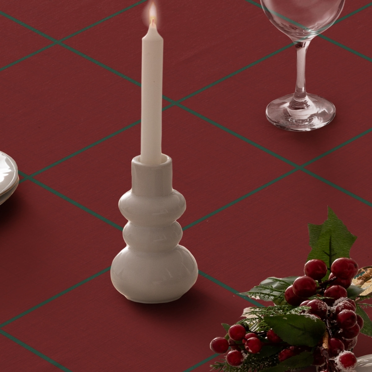 Mantel antimanchas WINDOWS ROJO