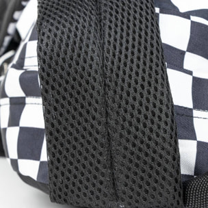 Mochila escolar de marvel - color negro - 32 x 12 x 42 cm - cierre de cremallera - asa ajustable - mochila resistente y duradera