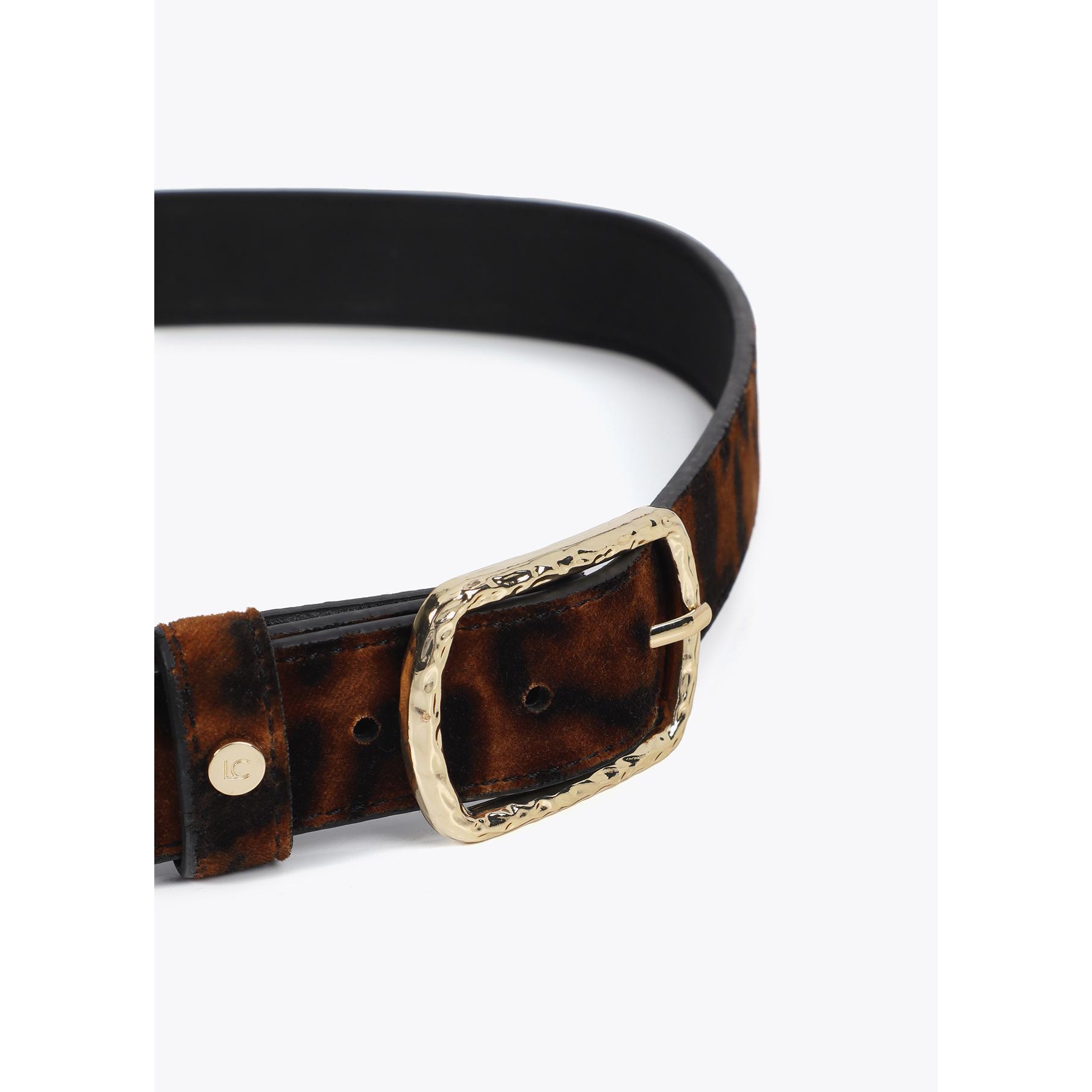 Cintura stretta stampa leopardo