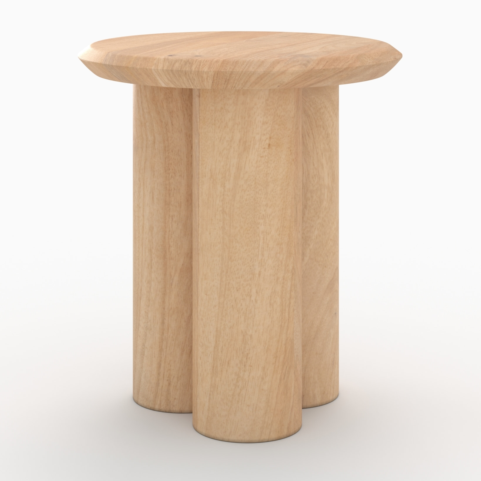 Table d'appoint en bois de manguier D40 cm - Sacha
