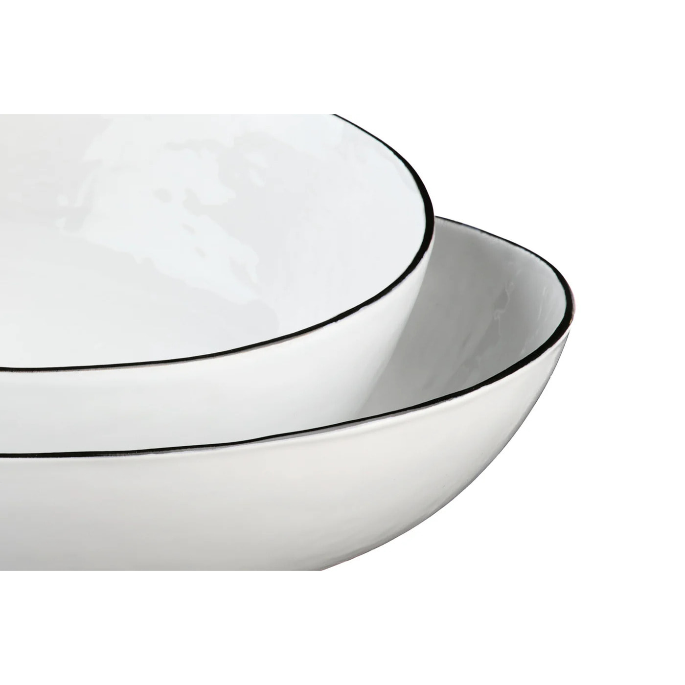 Corbeille à fruit PURE Ø29cm et Ø33,5cm - 2 pièces - Blanc Neige