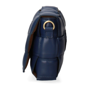 Borsa a tracolla da donna Made in Italy - Modello Artena - 100% pelle - 26.0 x 17.0 x 6.0 cm