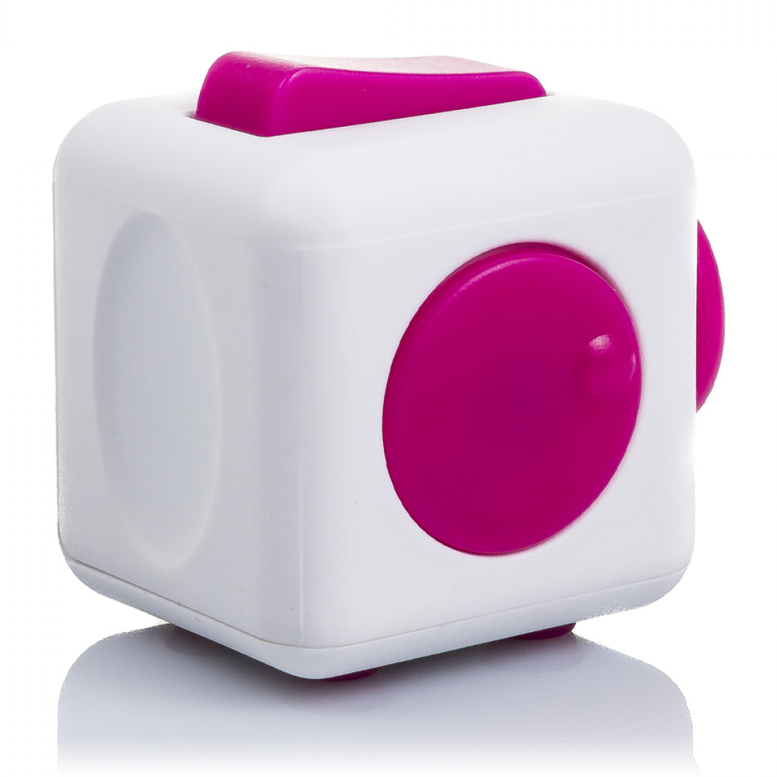 CUBO FIDGET ANTISTRESS CON 6 MODULI RILASSANTI