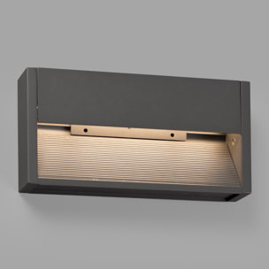 GRADA-2 LED Lampe applique gris foncé