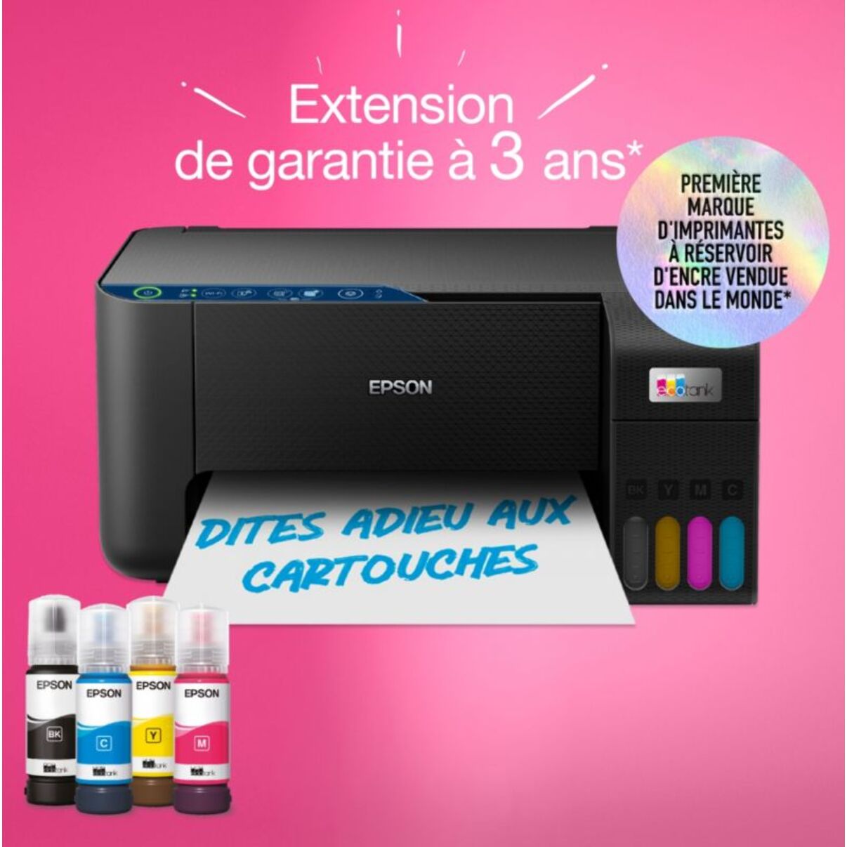 Imprimante jet d'encre EPSON EcoTank ET2862