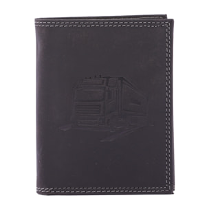 Portafoglio  da uomo In Vera pelle Made in Italy 10x13x3 cm