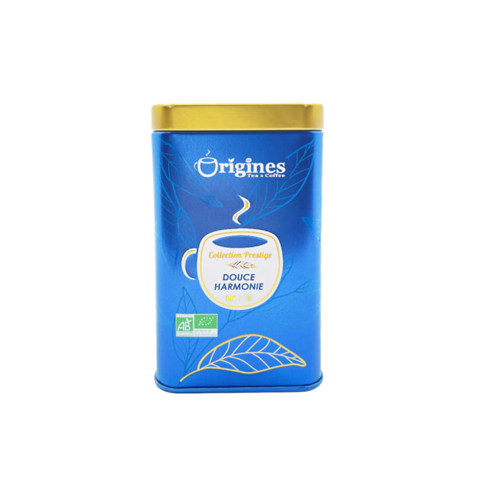 Thé Vert et Blanc Bio Douce Harmonie - Boîte Métal 80g
