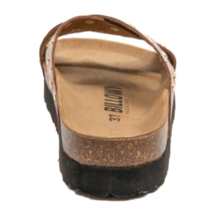 SANDALO CON ZEPPA BILLOWY MARRONE