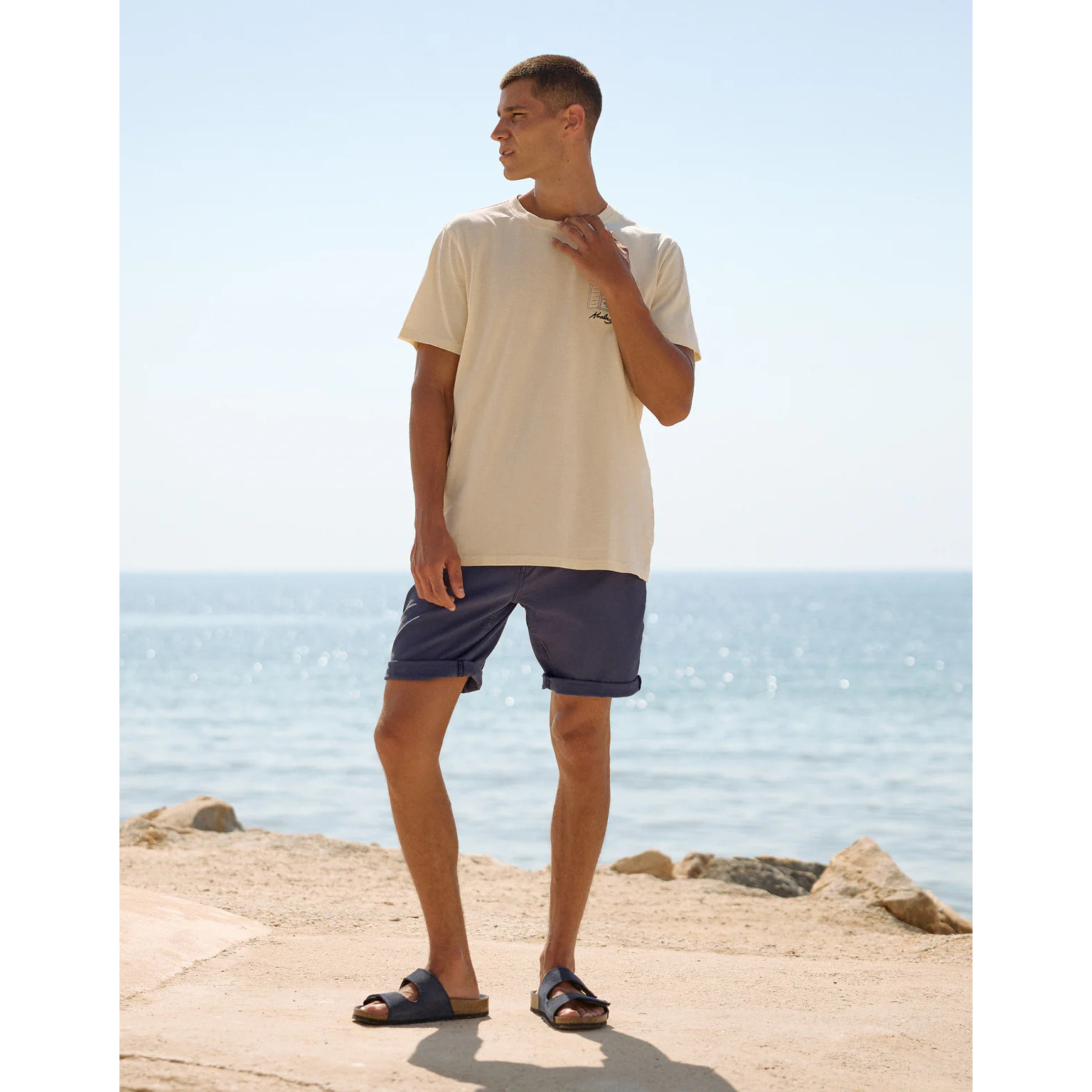 Camiseta Manga Corta Blanca - Hobatsam