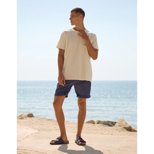 Camiseta Manga Corta Blanca - Hobatsam