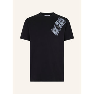 PHILIPP PLEIN Camiseta de cuello redondo y manga corta SKULL