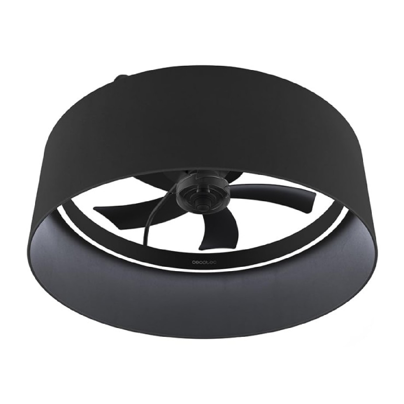 Cecotec Ventilador de techo con luz EnergySilence LampAero 650 Black Design Ceco