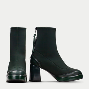 Botin Tokio Verde 7 cm