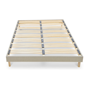 Sommier en Kit Lino | Beige | Design & Résistant