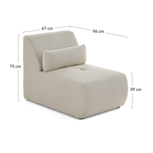 Onyx - fauteuil sans accoudoirs - en tissu mailles 3D - Bleu canard