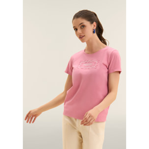 T-shirt con Logo FREDDY su Grafica Ondulata