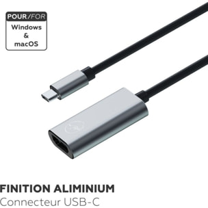 Adaptateur USB-C/HDMI MOBILITY LAB USB-C - HDMI 30HRZ GS