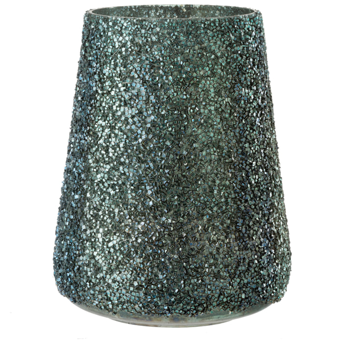 J-Line photophote Paillettes - verre - vert foncé - large