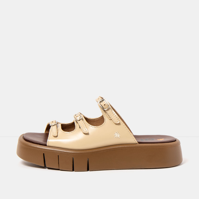 Sandalias 1847 NAPPA SHINNY CHAMPAGNE/ MALAGA color Champagne